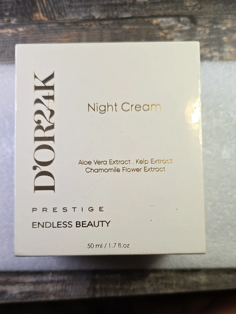 D'OR24K Prestige Night Cream – White